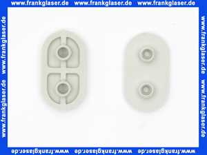 Vitra Ausgleichspuffer-Set Sitzpuffer zu Slim WC-Sitz dick + dünn Grau Neu 316054YP1TE