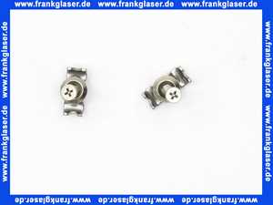 Vitra Befestigungs-Set WC-Sitz von oben Edelstahl 420250YP1TE