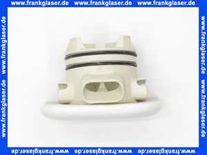 Vitra Spülverteiler Zubehör Keramik Spülaufsatz VitrA Flush 1.0 Weiß HGL 639100YP1TE