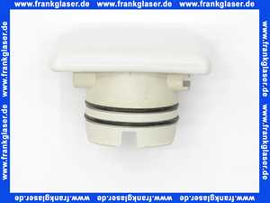 Vitra Spülverteiler Zubehör Keramik Spülaufsatz VitrA Flush 1.0 Weiß HGL 639100YP1TE