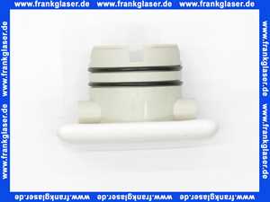 Vitra Zubehör Spülverteiler VitrA Flush 2.0 Keramik Chrom/Weiß Hochglanz 639420YP1TE