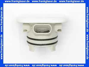 Vitra Zubehör Spülverteiler VitrA Flush 2.0 Keramik Chrom/Weiß Hochglanz 639420YP1TE