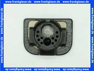 Vitra Zubehör Spülverteiler VitrA Flush 2.0 Keramik Chrom/Schwarz Matt