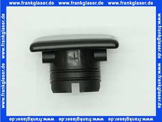 Vitra Zubehör Spülverteiler VitrA Flush 2.0 Keramik Chrom/Schwarz Matt