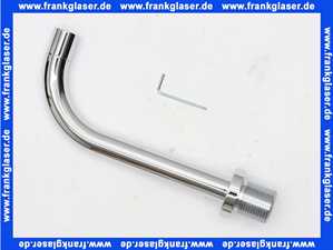 01016 Vola Auslauf 160mm Ausladung chrom