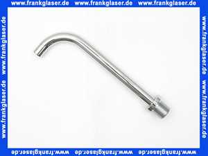 02016 Vola Auslauf gerade mit Ausladung 225 mm, Anschlussmuffe VR19