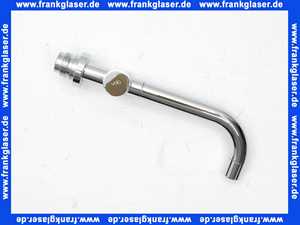 040T216vr19 Vola Wanneneinlauf ohne Handbrause 185mm Muffe alt VR19 chrom