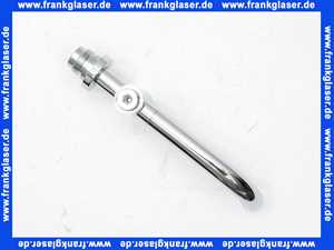 040T216vr19 Vola Wanneneinlauf ohne Handbrause 185mm Muffe alt VR19 chrom