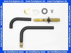 090-27 Vola kompletter Auslauf schwarz matt