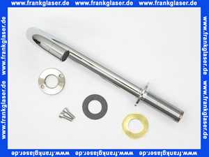 090B16 Vola Schwenkauslauf fuer Standmontage 1/2 Höhe 185mm in Chrom