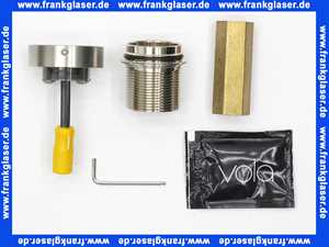 VR1218K40 Vola Sensorgehäuse komplett Edelstahl gebürstet