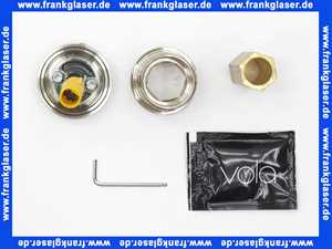 VR1218K40 Vola Sensorgehäuse komplett Edelstahl gebürstet