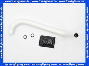 VR132-18 Vola komplett Auslauf zu KV1 weiss glänzend