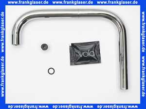 VR132X16 Vola Auslauf komplett KV1 Niederdruck chrom