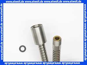 VR1570F40 Vola Schlauch 125 cm Edelstahl gebürstet