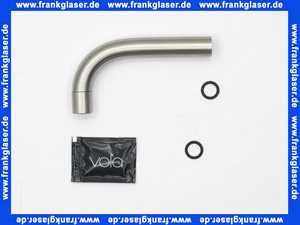 VR2940 VOLA vorderer Auslauf zu KV1 Oberfläche Edelstahl gebürstet