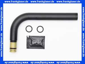 VR63627 Vola Unterer Auslauf 24mm Matt Schwarz
