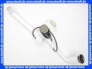 82520061 Villeroy & Boch Ablaufgarnitur mit Überlauf zu Spülbecken komplett mit Bowdenzug