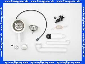 82860061 Villeroy & Boch Excenter-Ablaufgarnitur zu Cisterna 6706, 6703, 6704 verchromt