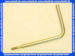 10900000577 Weishaupt Gewindestange M8 x 208 x 123 90 Grad