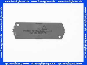 24105000017 Weishaupt Einstell-Lehre W5 - W20/2LN Düse-Stauscheibe