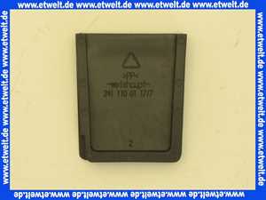 24111001177 Weishaupt Abdeckung Gehäuse W10-C