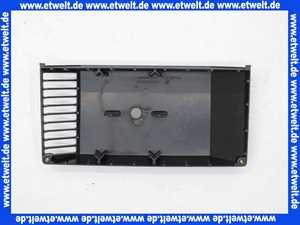 24120001077 Weishaupt Ansauggehäuse WL20 WAG-UP124 Farbe grau