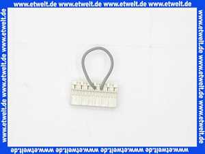 40311022042 Weishaupt Schaltbrücke grau POS. X2.15 7-POLIG