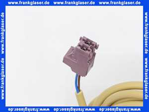 45111022772 Weishaupt Kesselfühler Ni 1000 QAZ 21 mit Stecker Nr. 7 violett Kabellänge 0,9 m