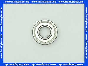 460002 Weishaupt Kugellager 6202ZZP63E/L224Q55 DIN 625 geräuschgeprüft Abmessung 15 x 35 x 11