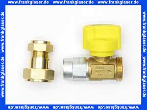 48000007342 Weishaupt Gas-Durchgangshahn Rp 1/2 I x 18 mm Typ GAH-D für WTC 15/25/32-A
