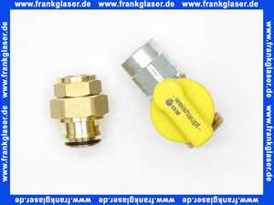 48000007342 Weishaupt Gas-Durchgangshahn Rp 1/2 I x 18 mm Typ GAH-D für WTC 15/25/32-A