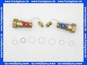 48001000262 Weishaupt Aqua-Anschlussgruppe WHASol 1.0 mit Winkelverschraubung VL/RL 1 x 3/4