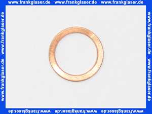 48003000012 Weishaupt 1 Stück Kupfer-Dichtring A18 x 24 x 1,5 Cu