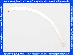 48100000747 Weishaupt Reinigungsklinge gebogen Wärmetauscher WTC 15/25/32-A