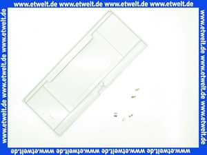 48101122362 Weishaupt Klappe Kesselschaltfeld komplett WTC-A hellgrau