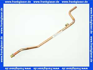 48111140062 Weishaupt Anschlussrohr Vorlauf mit Steckanschluss WTC 25/32-A