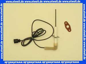 48140130042 Weishaupt Ionisationselektrode WTC 45/60-A mit Anschlusskabel