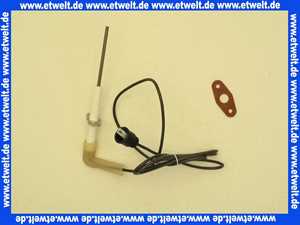 48140130082 Weishaupt Ionisationselektrode WTC 45/60-A mit Anschlusskabel und Dichtung - Ersatz -