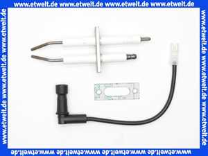 48200130262 Weishaupt Zündelektrode WTC-GB-A mit Dichtung - Ersatz -