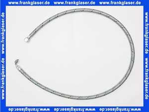 Weishaupt Ölschlauch DN6 auf DN4 1200mm PTFE einseitig Rohrbogen AD 6 491316