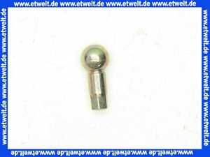 499180 Weishaupt Kugelpfanne A8/M5 DIN 71805 mit 6kt=SW7 mm Sprengring montiert