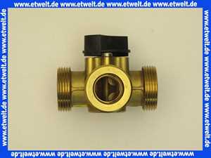 660273 Weishaupt 4-Wege-Mischer BTS 1 1/4W Ms mit Schwerkraftbremse