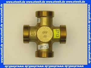 660273 Weishaupt 4-Wege-Mischer BTS 1 1/4W Ms mit Schwerkraftbremse