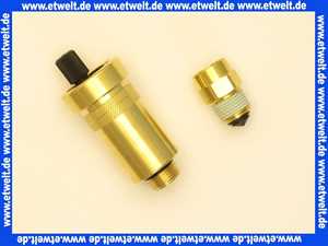 662029 Weishaupt Schnellentlüfter mit Absperrventil 3/8 selbstdichtend