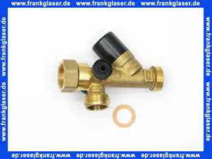 662040 Weishaupt Absperreinheit G3/4A x G3/4A x G3/4I mit Rückschlagklappe