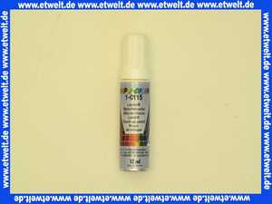 669127 Weishaupt Lackstift verkehrsweiß RAL 9016 12 ccm Acryl für WAL-PP-System