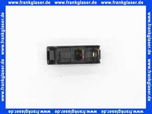 700302 Weishaupt Schalter 1-polig 10A 250V Wippe schwarz Stellung 0-1