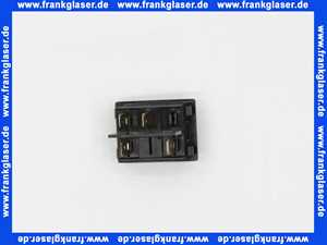 700303 Weishaupt Taster 1-polig 10A 250V Wippe rot mit Signallampe