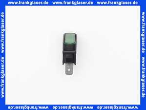 700304 Weishaupt Lampe 2-polig 250V grün